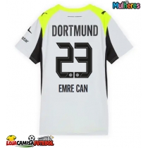 Camisa de Futebol Borussia Dortmund Emre Can #23 Equipamento Secundário Mulheres 2025-26 Manga Curta